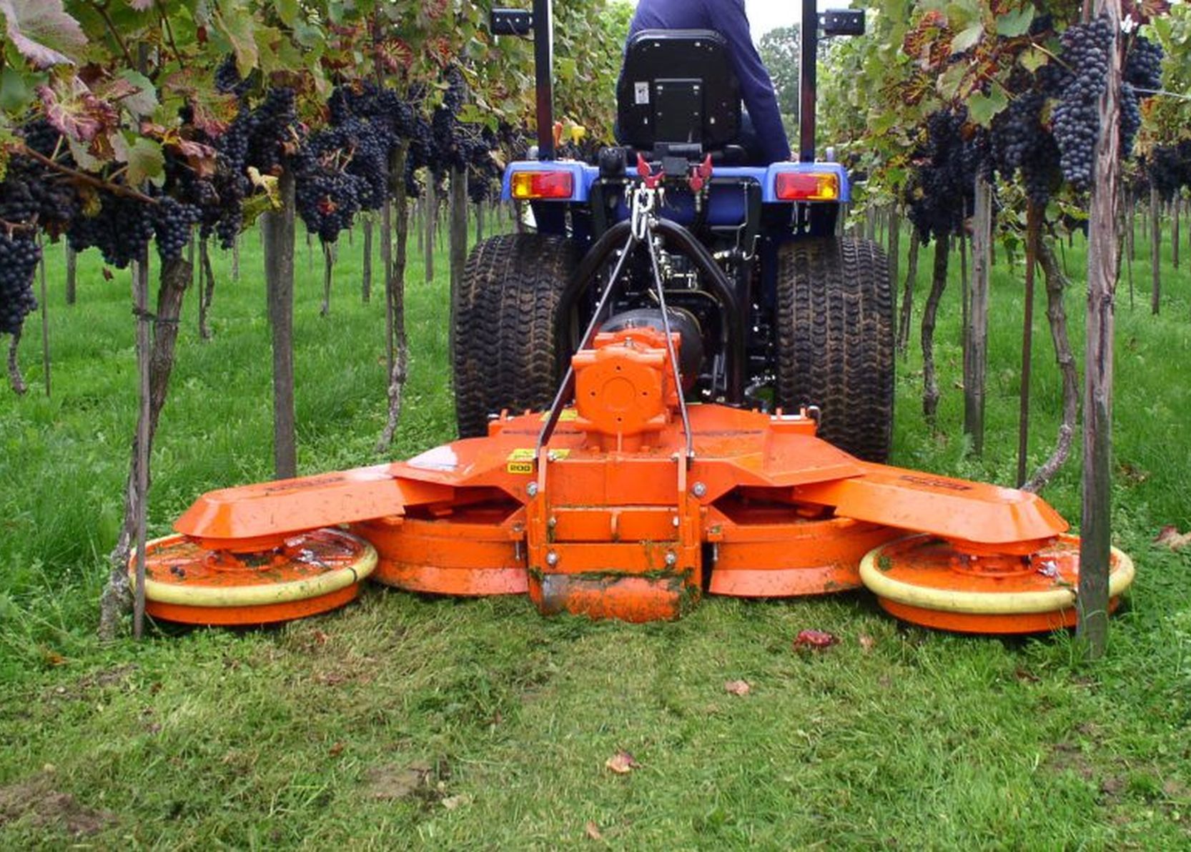 Kreismulcher, breitenverstellbar